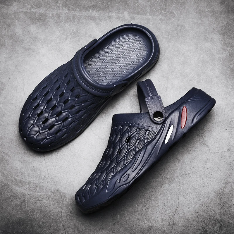 Классические слипоны садовые Туфли сабо мужские быстросохнущие летние пляжные