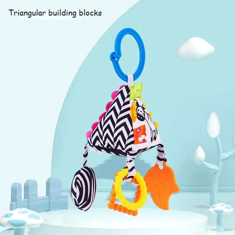 

Jollybaby Baby Cloth Bedbell Stroller Hanging Bedside Comfort Windbell Multifunctional Toy Tooth Bite 0-24months