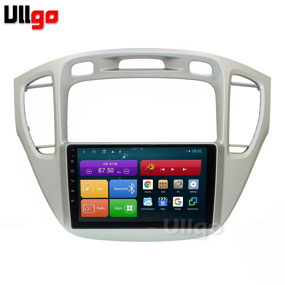 4G + 64G Восьмиядерный 9 ''Android 8 1 автомобильный DVD GPS для Toyota Kluger Highlander