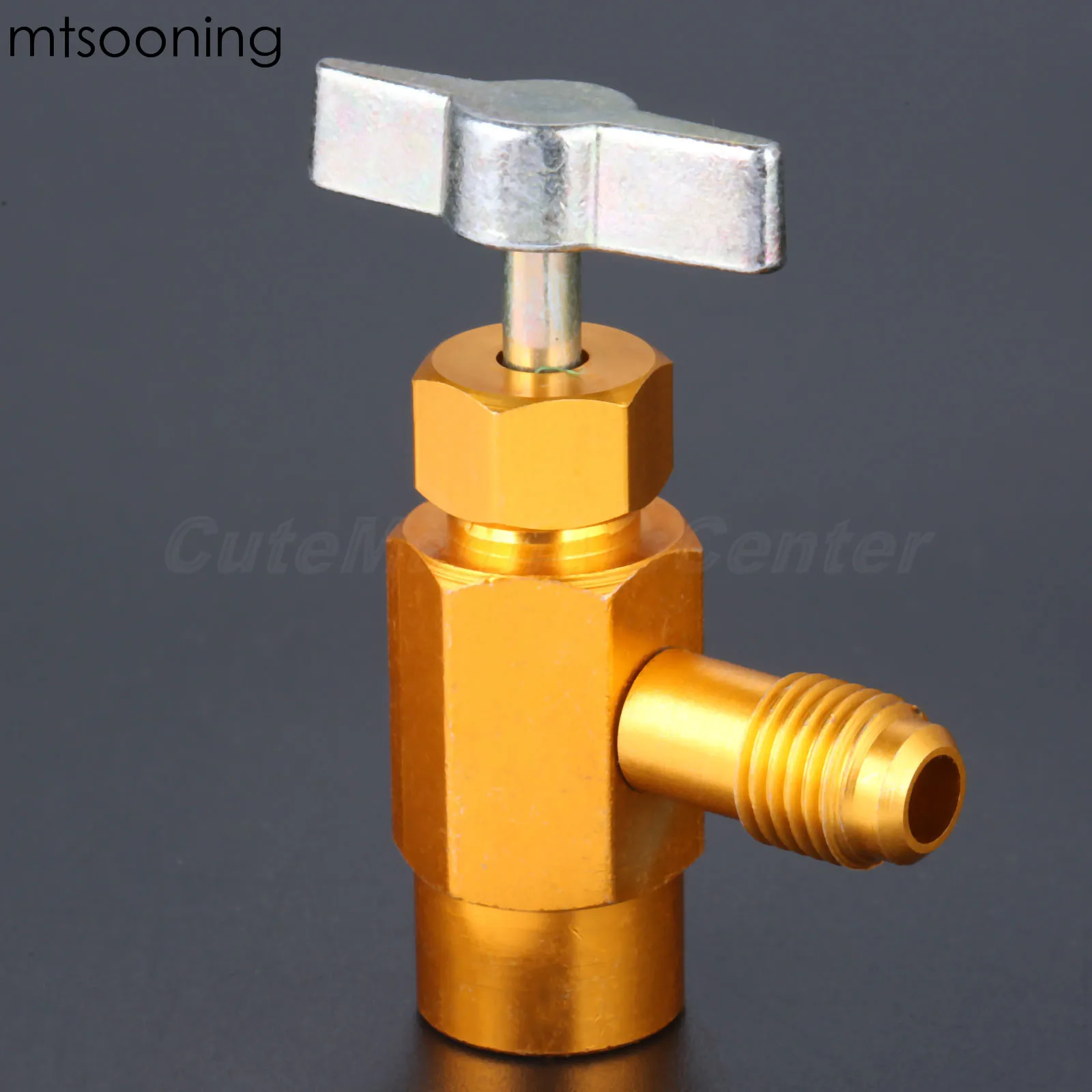 Открывалка для хладагента R134a 1/4 SAE AC Дозирующий клапан 1/2 дюйма открывалка