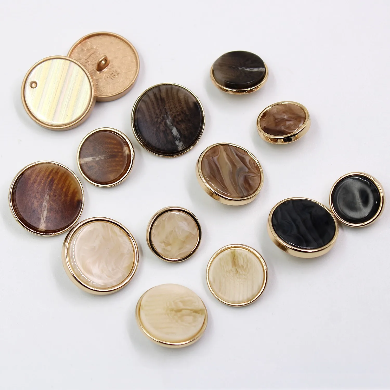 Металл и бисера на пуговицах одежда свитер пальто украшения стильную текстурную