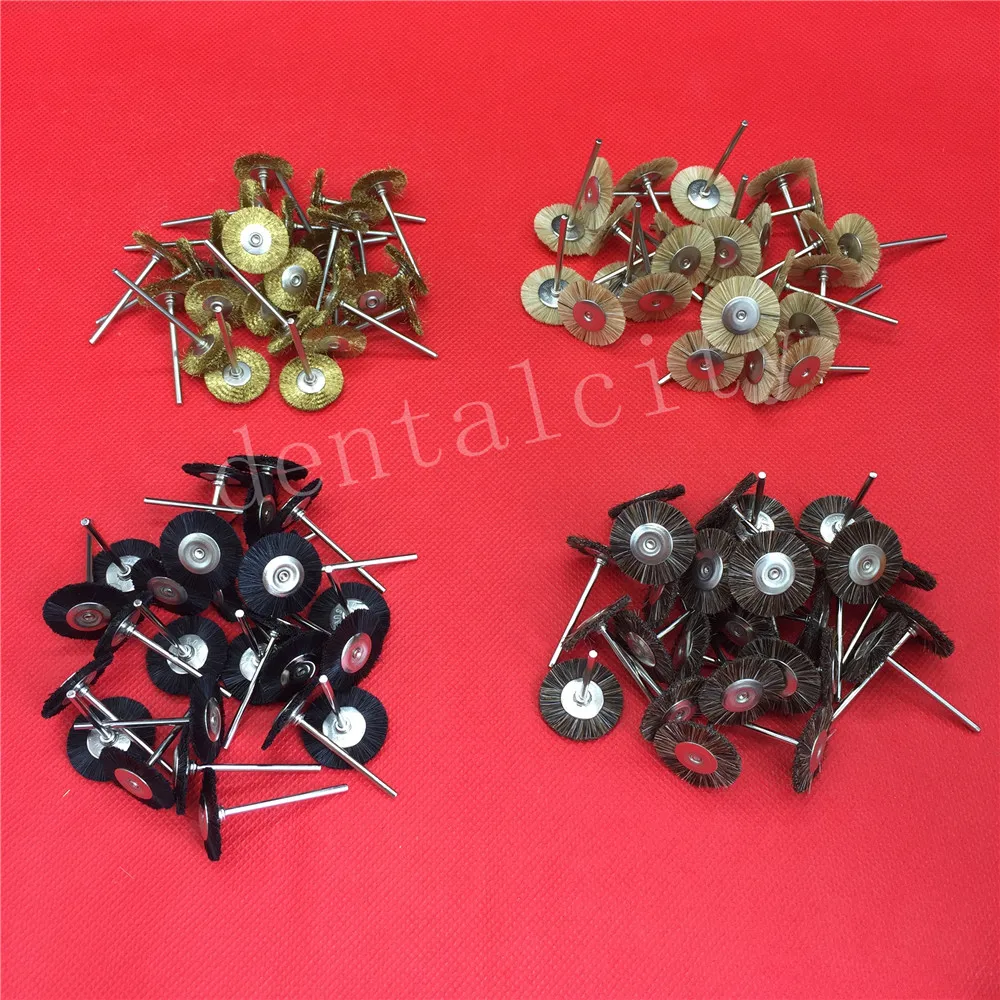 30 шт. зубные полировальные диски щетки 3 мм мягкие белые козья шерсть полировка