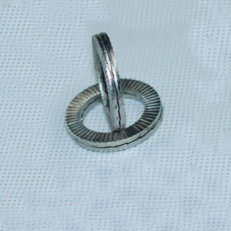 DIN25201 двойной стек самоблокирующаяся шайба анти Свободная прокладка 2 2/3 мм