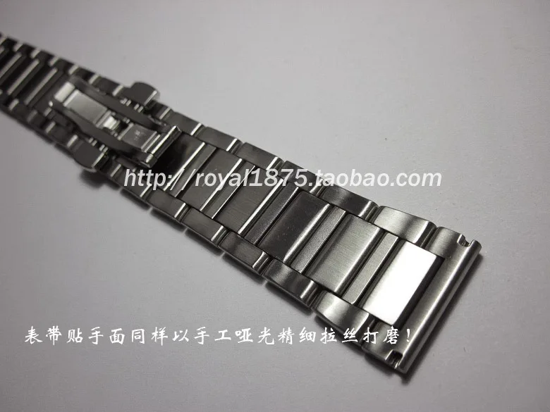 Ремешок для часов из нержавеющей стали 22 мм высокое качество часы-браслет