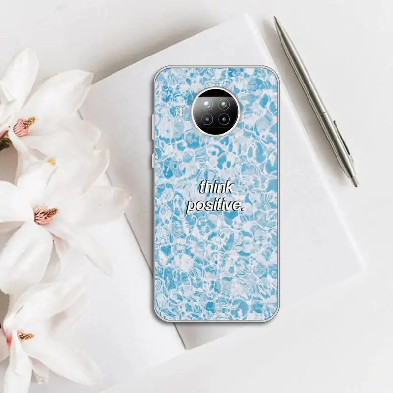 

Pink marble text Phone Case Transparent for Xiaomi mi note 10 8 9 t HUAWEI p30 40 11 Samsung S 8 9 10 20 pro lite