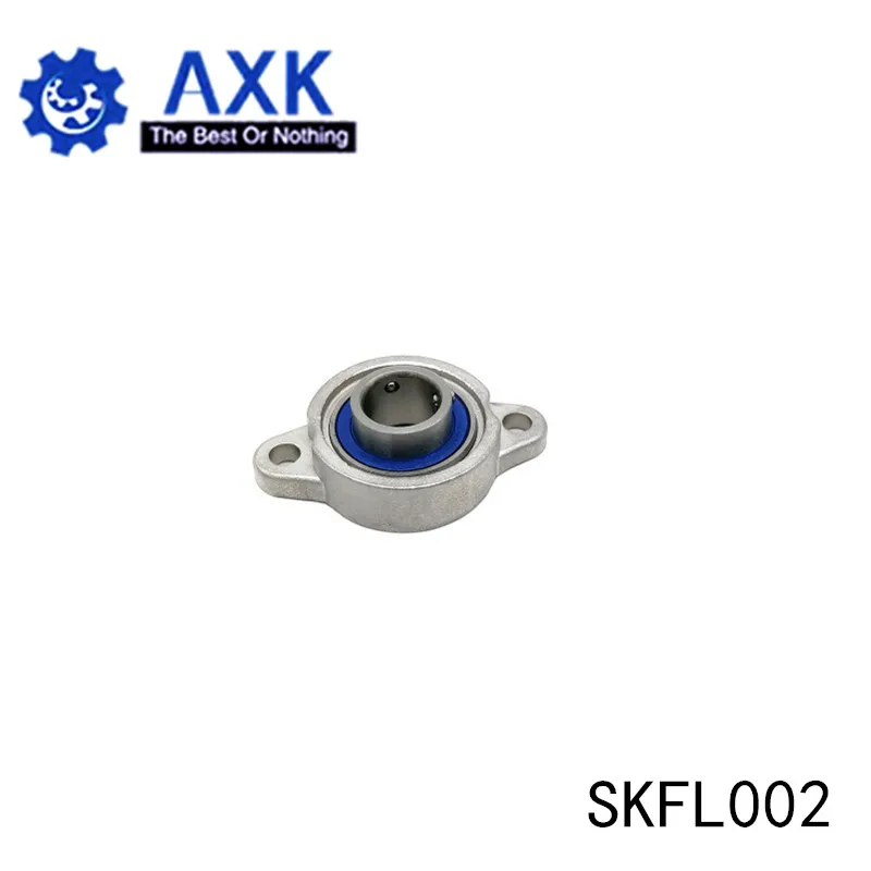 SKFL002 опорный вал 15 мм (1 шт.) SSKFL002 блок из нержавеющей стали S KFL002 опоры AB|Подшипники|