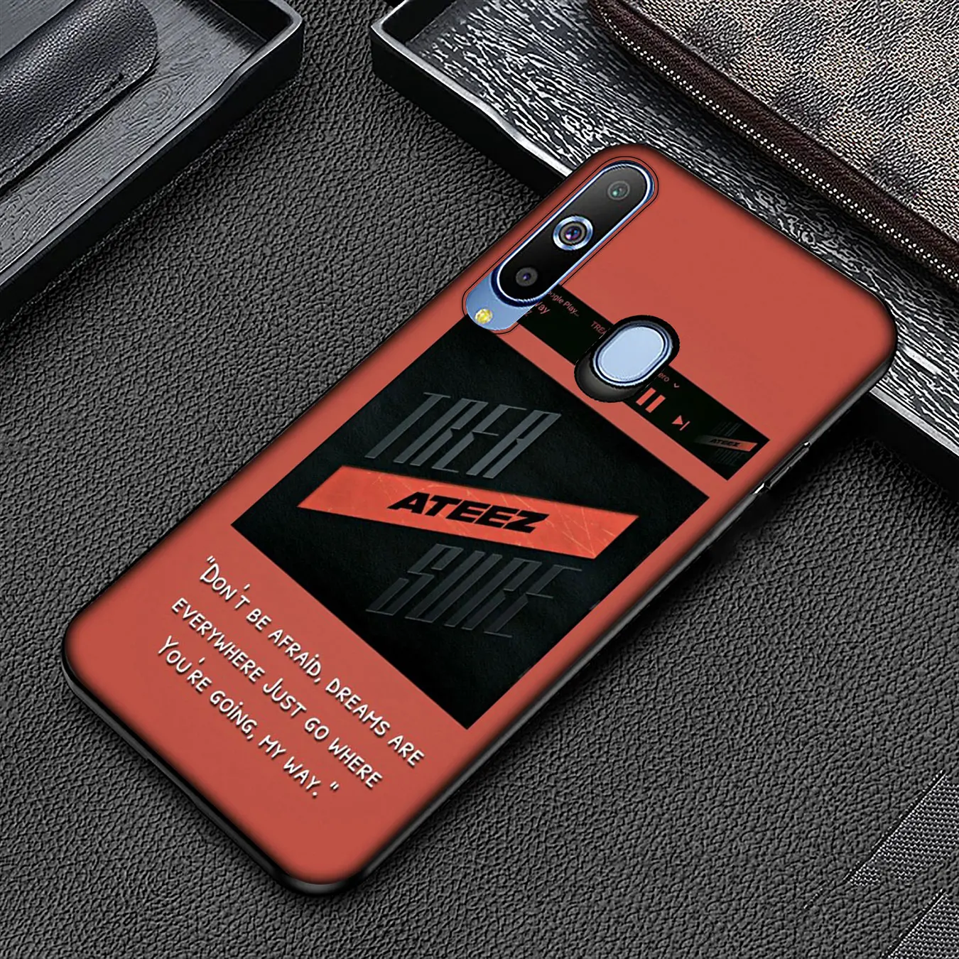 ATEEZ KPOP Soft Silicone Phone Case for Samsung Galaxy A6 Plus A9 A8 A7 2018 A3 A5 2016 2017 Note 9 8 10 Cover | Мобильные телефоны