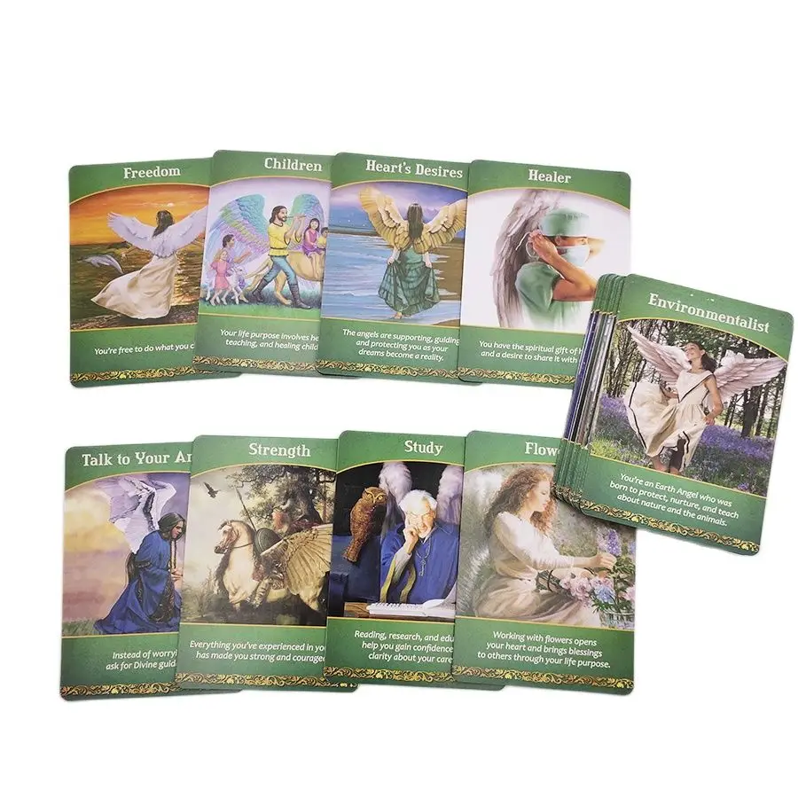 Пожизненные карты с изображением ораклов гадания судьба игры 44 листа Таро