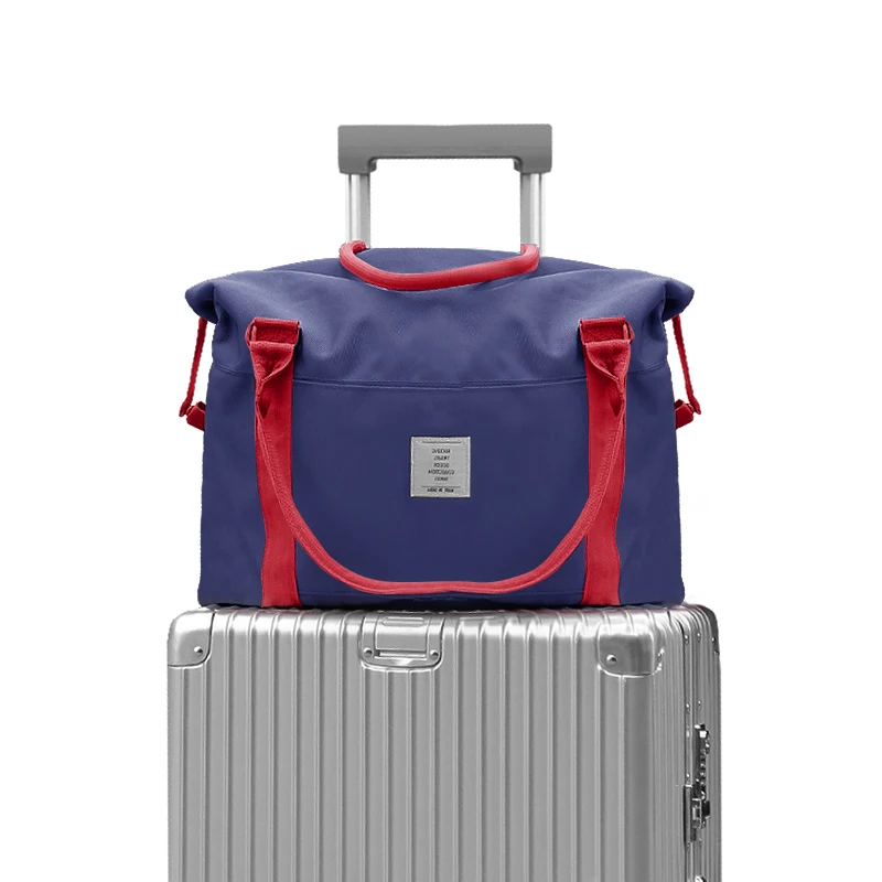 Travel Bag Hand Luggage Bag Single Shoulder Short Distance Canvas Women Large Capacity Cross Storage Bag Men