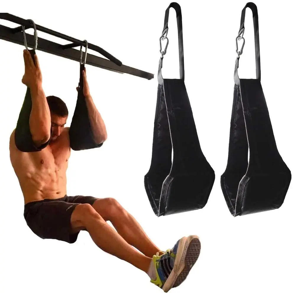 

Fitness AB Sling Straps Suspension Rip-Resistant Heavy Duty Pair for Pull Up Bar Hanging Leg Raiser Home Gym Fitness