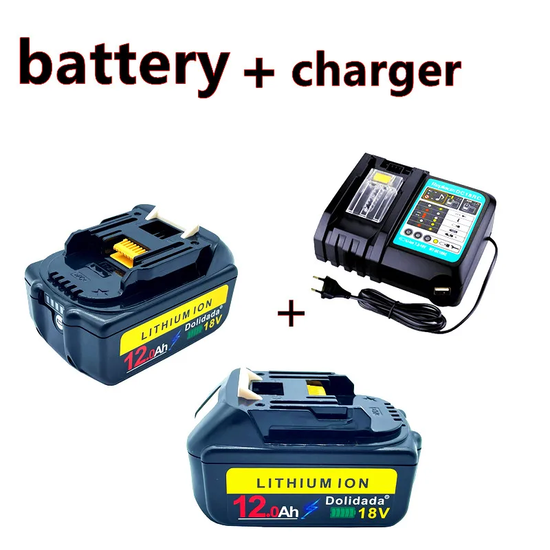 

Аккумуляторная батарея Makita bl1860 18 в 2021 мАч, литий-ионный аккумулятор 18 в, bl1840 bl1850 bl1830 bl1860b LXT 12000 с зарядным устройством, новинка 400