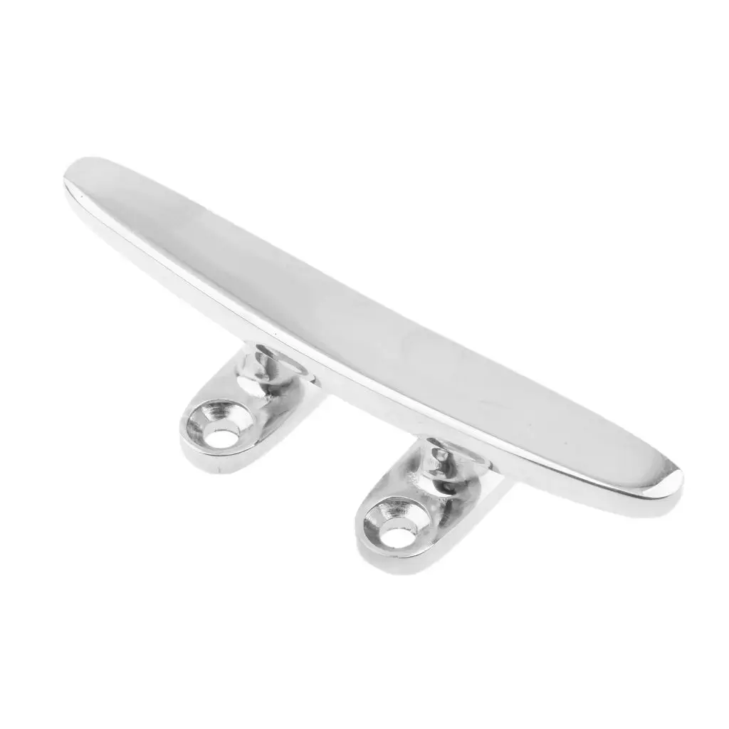 

S.S. Stainless Steel Heavy Duty Boat Dock Deck Marine Yacht Cleat/Cleats 4'' Marine Boat Hardware