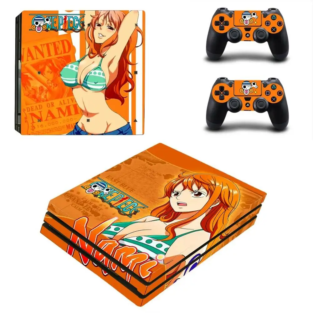 PS4 Pro Skin one piece стикер s PS 4 Play станция наклейки Pegatinas для playstation консоль и контроллер |