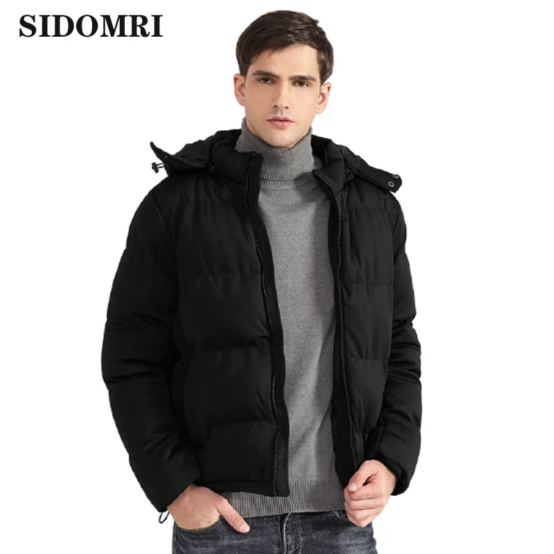 Winter Coat Men Padded Jacket Warm Thick Down & Parka Jacket Oversize  fashion Trend of men's down cotton-padded jacket