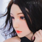 (Ching3) Трансвестит полныйполуголовый реалистичный силиконовый молодая девушка трансгендер мужчина-женщина косплей перекрестная маска искусственные глаза