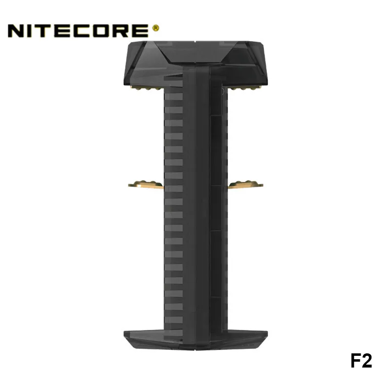 Nitecore F1 F2 гибкий внешний блок питания 26650 18650 16340 14500 различные батареи совместимые