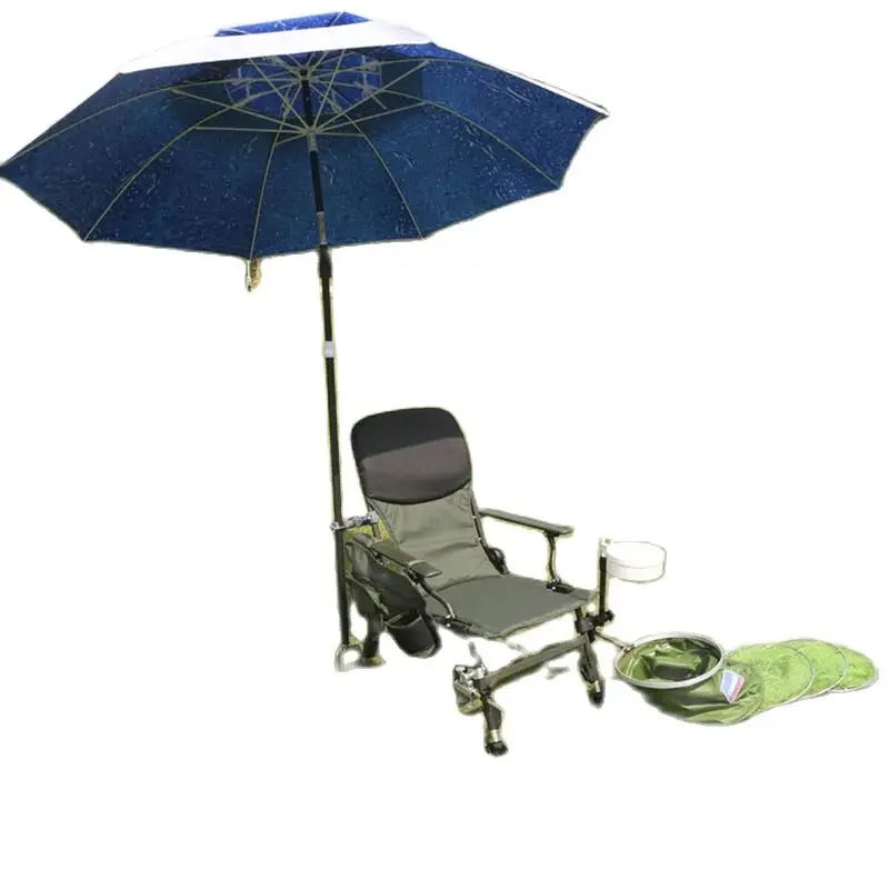 

Brand Fishing chair bear 170kg portable lying European fishing chair set Aluminum Alloy chair bed for fishing outdoor chairs