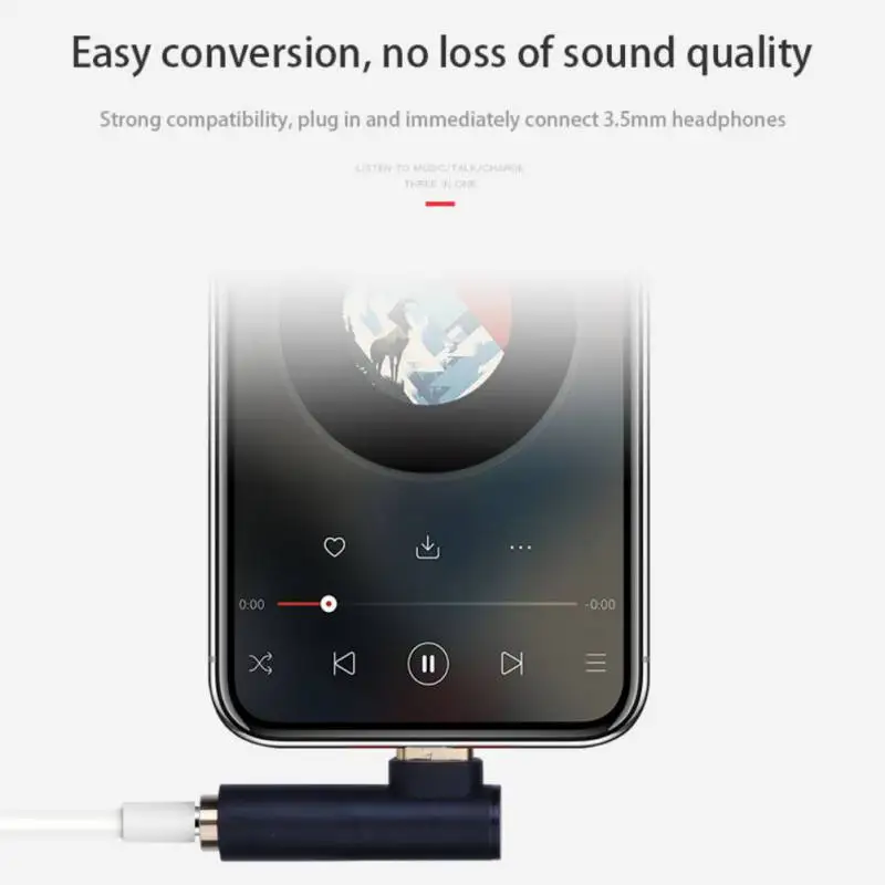 Аудиокабель с разъемом USB Type C на 3 5 мм адаптер для наушников кабель мм|Адаптеры