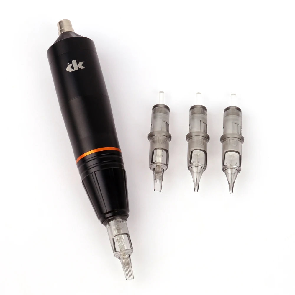 10 шт./партия SPARK Smoke серый картридж Иглы для татуировки Изогнутые Magnum#12 0,35 мм agujas Иглы для татуировки картриджа ручка машины