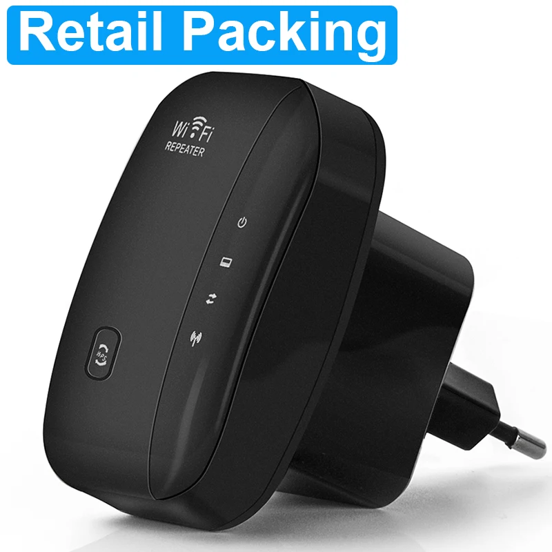 Original Box Black IMice ретранслятор WiFi расширитель Wi Fi усилитель беспроводной 300 м 802.11n g b усилитель диапазона сигнала жнец Wi-Fi точка доступа для SOHO - Цвет: Original Box Black