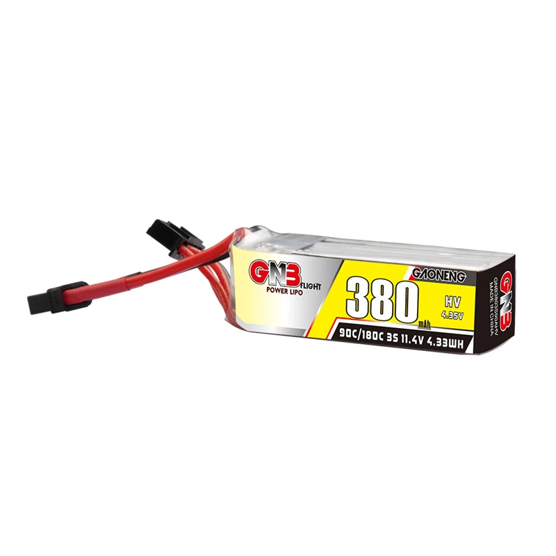 2/4 шт. GNB Max180C HV Lipo Battery 3S 11 4 V 380mah 90C XT30U-F/XT60U-F Plug для BETAFPV Beta75X Beta65X 2S Whoop Drones parts | Игрушки