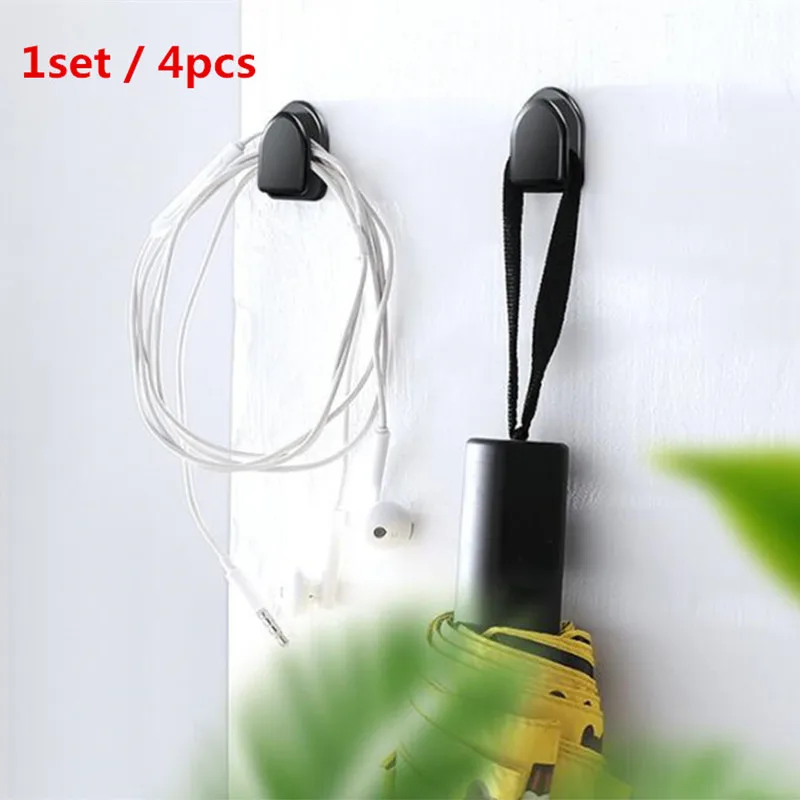 2021 Универсальный Автомобильный крючок 4 шт. автомобильный держатель наклеек для