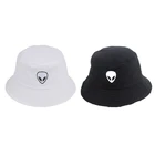 Панама однотонная унисекс, пляжная шляпа в стиле хип-хоп для мужчин и женщин, черная, белая, летняя