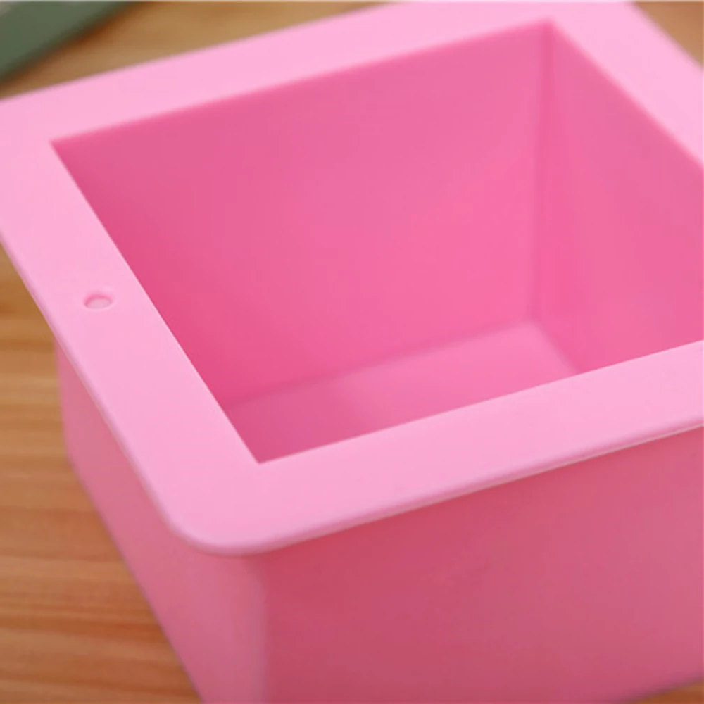 500 мл форма для мыла квадратный силиконовый инструмент выпечки торта овальной