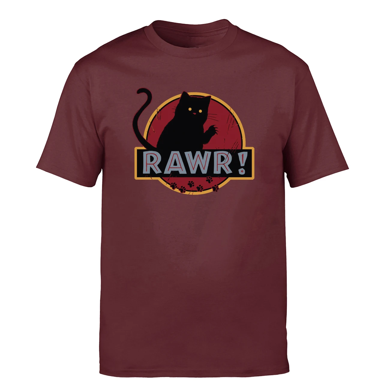 Футболка мужская хлопковая с коротким рукавом смешная мультяшная рубашка в