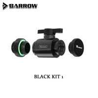 barrow water valve switch kit aluminium handle double g14 inner female to female interface switchglugmale to male fitting