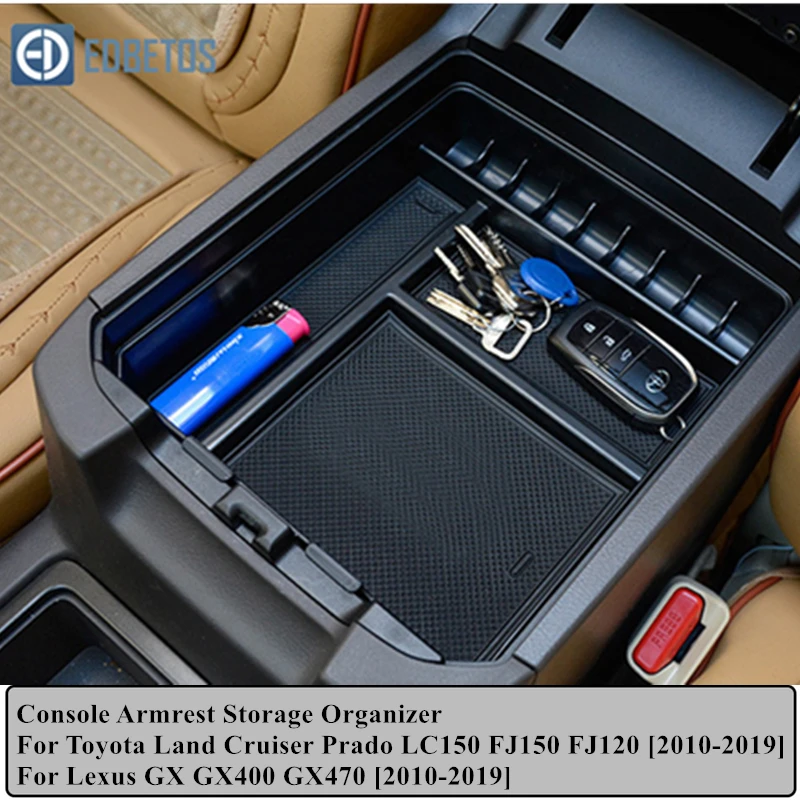 

For Lexus GX GX400 GX470 Armrest Storage Glove Box For Lexus GX GX400 GX470 Plastic Storage Box Car Organizer For Lexus GX GX400