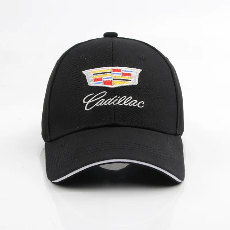 Материал хлопковая логотип для автомобильного стайлинга дикий бейсболка Cadillac с