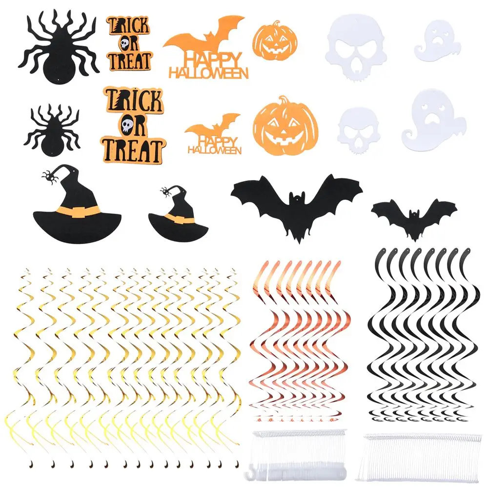 

Festive Party Supplies Halloween Diy Decoration Party Decoration Spiral Ornament Pendant Ornaments Halloween Ornaments