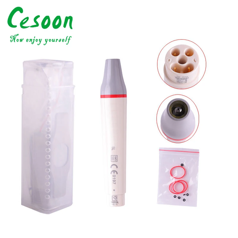 Dental Ultrasonic Scaler Handpiece Detachable Piezo Scaling Handle LED Cavitron Cleaning for Woodpecker EMS DTE Satelec Series images - 6
