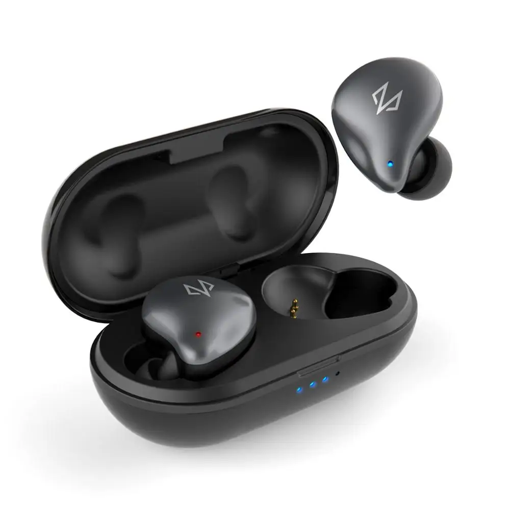 Черный DOSS Cloud Fox Freepods TWS True Беспроводные наушники с Bluetooth 5,0, беспроводные наушники с одним шаговым сопряжением, время воспроизведения 15 ч, встроенный микрофон - Цвет: Черный