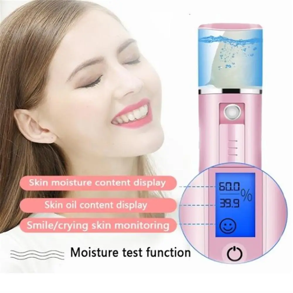 

Facial Spray Nano Moisturizing Beauty Instrument Face Stream Beauty Spray Hand-held Mist Handy Atomization Mister Device