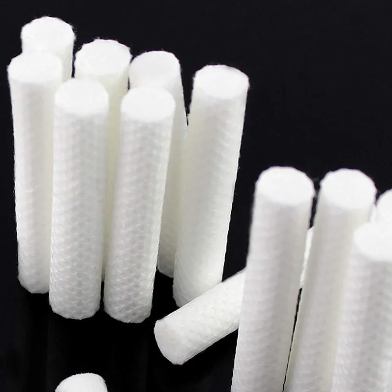 50 Pcs Blank Nasal Inhaler Sticks Plastic Aroma Inhalers for DIY Essential Oil Best Quality Cotton Wicks | Дом и сад