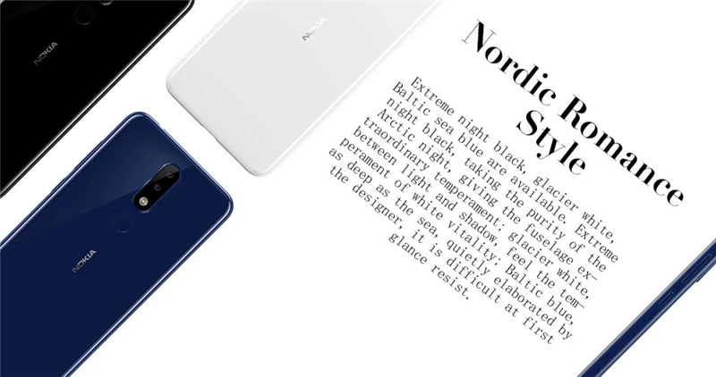 Смартфон Nokia X5 Android 9, 4 ГБ, 64 ГБ, 5,86 дюйма, Helio P60, Android 8, 3060 мА/ч, фронтальная, 8 Мп, задняя, 13 МП+ 5 МП, отпечаток пальца, мобильный телефон