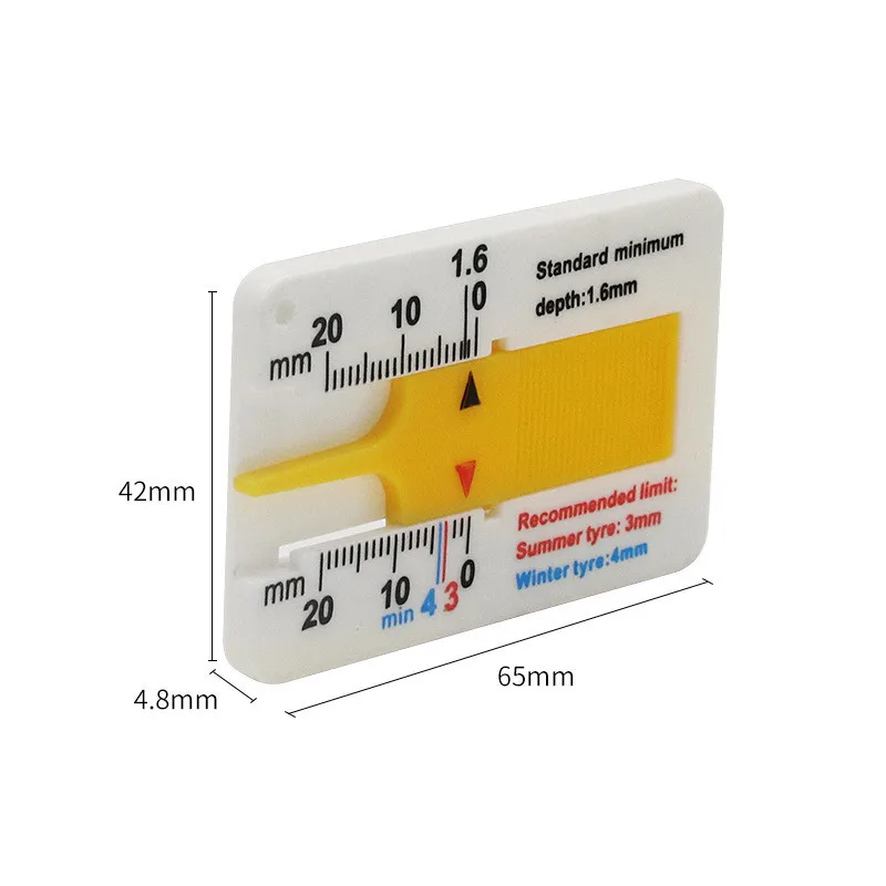 2019 миниатюрный портативный Калибр глубины протектора автомобильных шин для peugeot