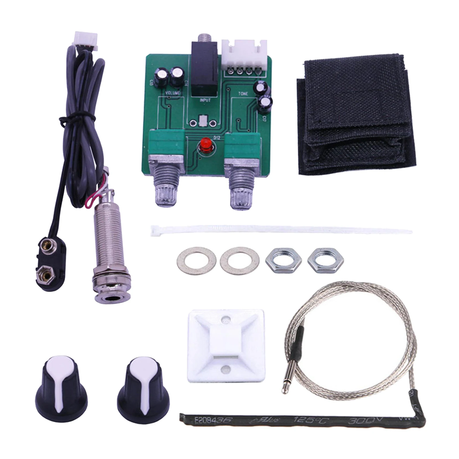 

AL-204 Guitar Equalizer Tuner and Volume Control Knob Acoustic Guitar DIY