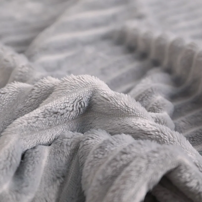 Серебристо серый Стёганые Одеяла Твин Полный королева король модные покрывала