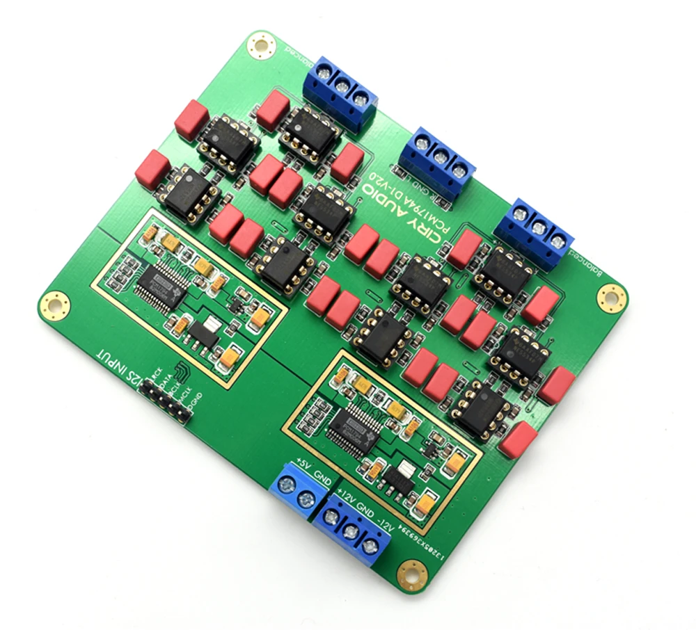 Hi-Fi усилитель параллельный PCM1794A DAC аудио декодер сборная плата 24 бит 192 кГц |