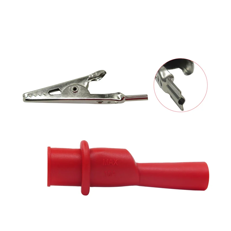 

P1308B 8PCS Test Lead Kit 4MM Banana Plug To Test Hook Cable Replaceable Multimeter Probe Test Wire Probe Alligator Clip