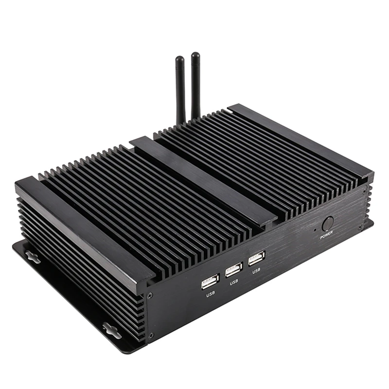 Промышленный безвентиляторный ПК Topton Intel i7 10510U i5 8265U 2 * DDR4 M.2 NVME + MSATA 5 ''SATA COM HDMI