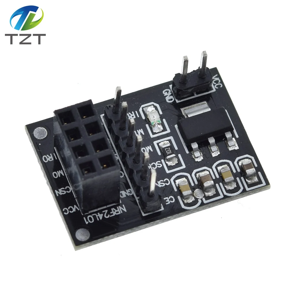 NRF24L01 Беспроводной модуль адаптера 3 V Новый гнездо пластины доска для 8Pin arduino Robot Car