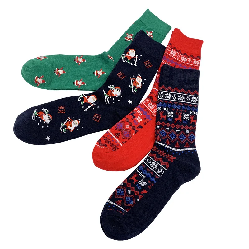 

Women Socks Cotton Christmas Cartoon Sock Woman Colorful Unisex High Funny Novelty Ladies Sox Spring Female Trendy Calcetines