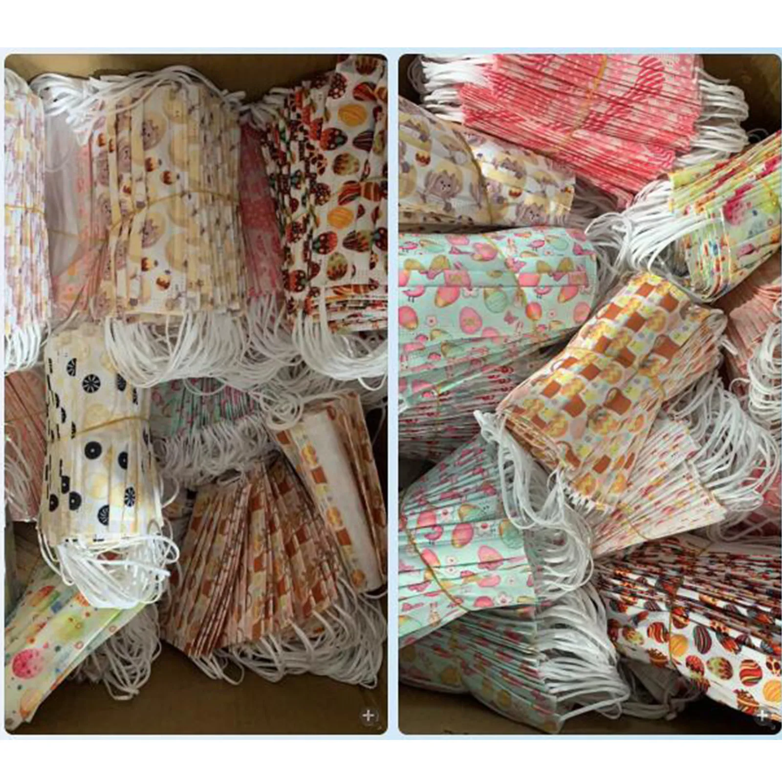 

Headband masque mascarillas Adult Universal Disposable High-quality 3-layer spunlace Printed FaceMask maseczki ochronne #