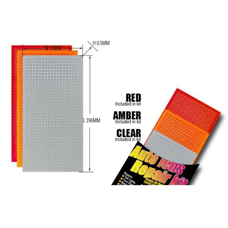 

Car Auto Lens Repair Kit Universal Multi-Pack Car Headlights Taillight Repair Tool Set Car Lights Crack Repair New