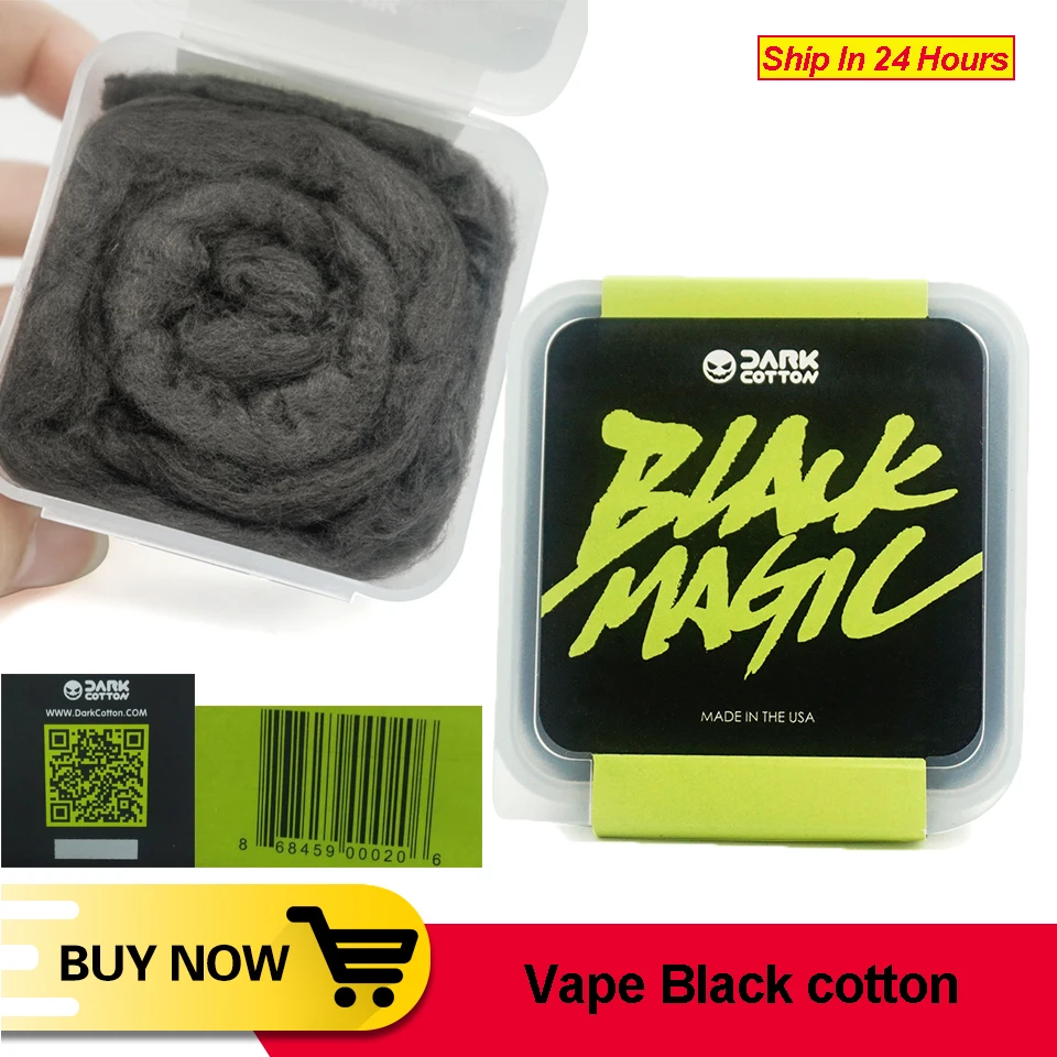 Электронная сигарета хлопок черный Vape для атомайзера танк RDA RTA DIY стручок vape