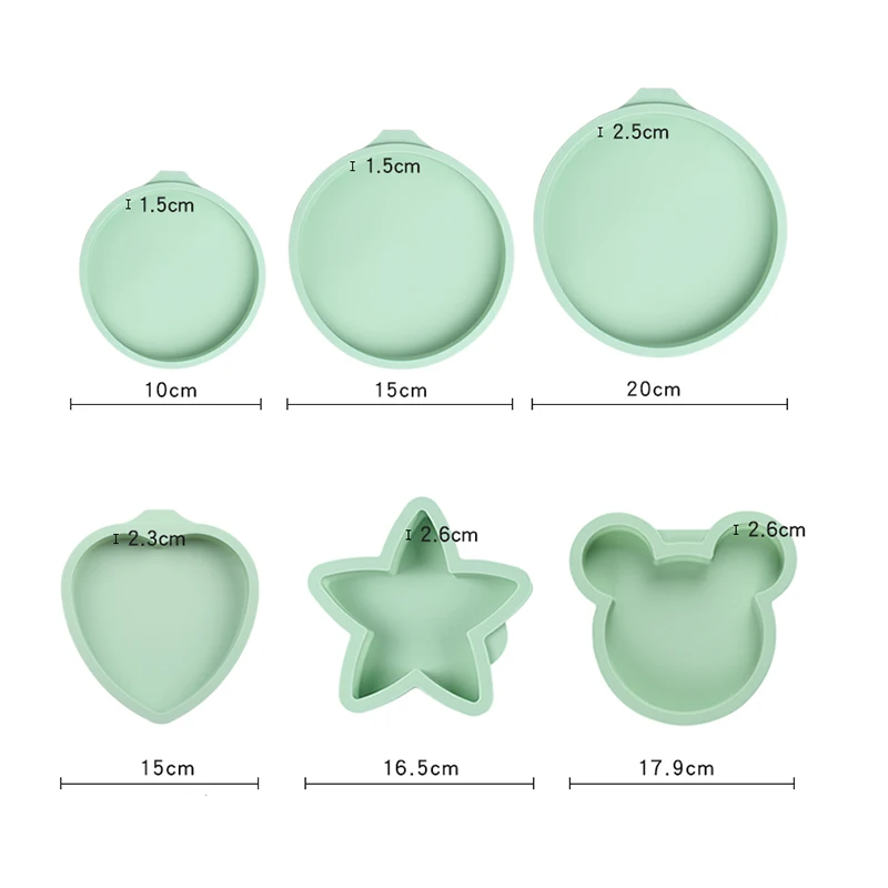 Mickey Head Birthday Party Bakeware For Kitchen Cake Pans Food Grade Silicone Mold Bake Pan DIY Baking Tools Supplies | Дом и сад